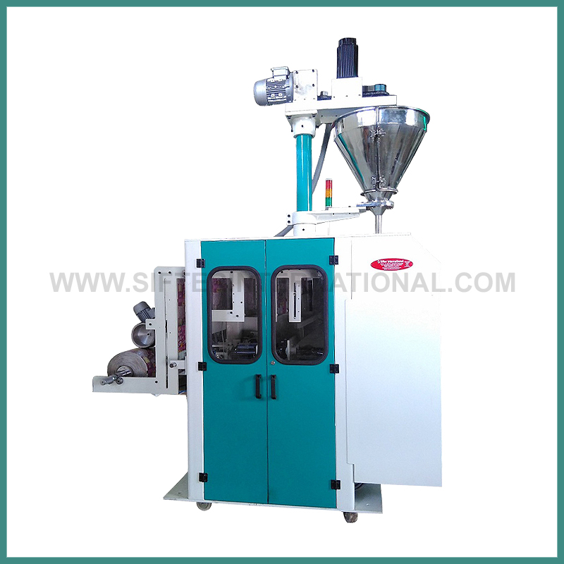 Automatic_Collar_Type_Auger_Filler_Pouch_Packing_Machine
